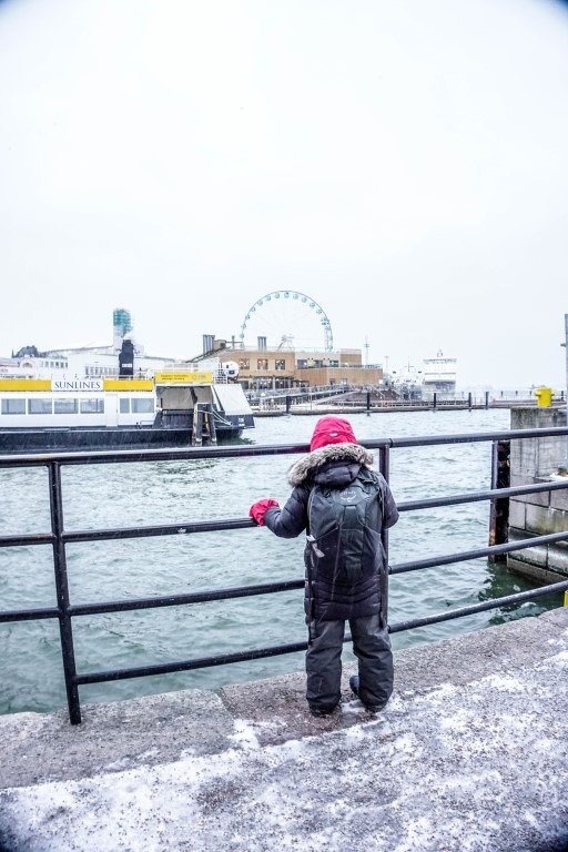 Helsinki with Kids at Market Square