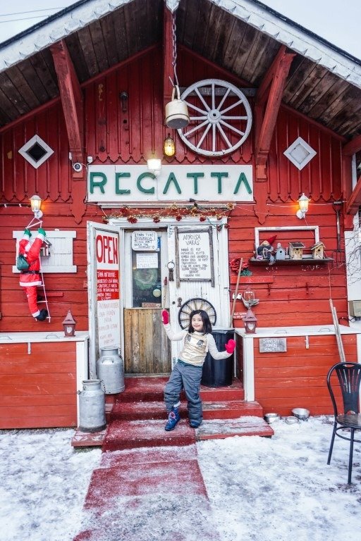 Helsinki with Kids at Cafe Regatta