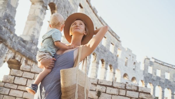 rome with a baby