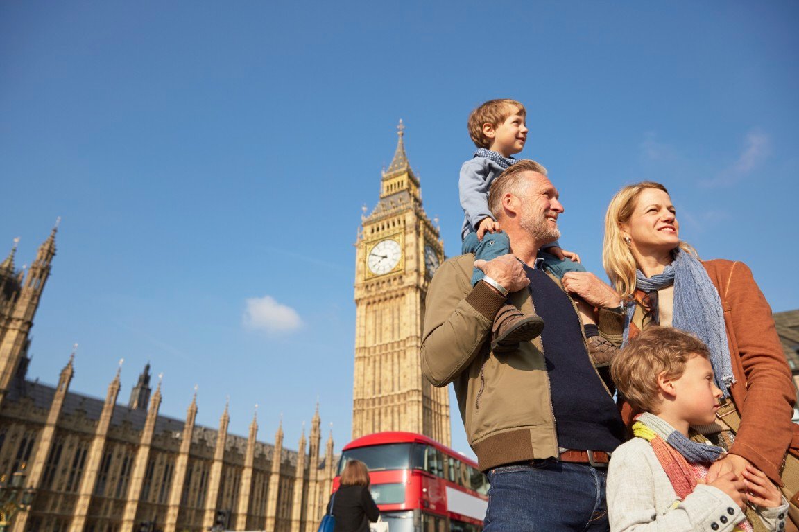 London with kids